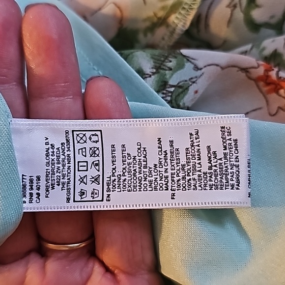 Forever 21 Floral Flowy Dress SZ S - Picture 5 of 5